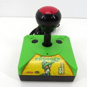 Frogger TV Arcade Video Games Joystick JS-140 Konami Majesco Preowned No Battery